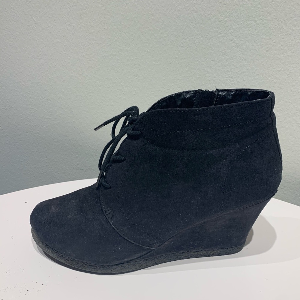 Black booties
